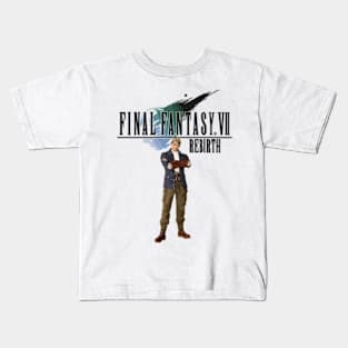 Final Fantasy VII Rebirth Cid Kids T-Shirt